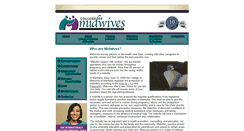 Desktop Screenshot of midwives.mb.ca